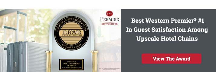  Best Western Premier® #1 In Guest Satisfaction Among Upscale Hotel Chains    
 - https://worldwide.bwicommunications.com/january-2020-business/best-western-premier-1-in-guest-satisfaction/